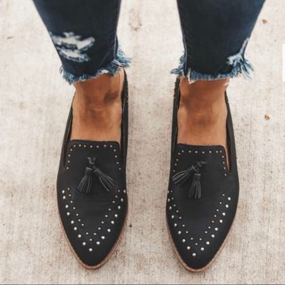adline studded loafer